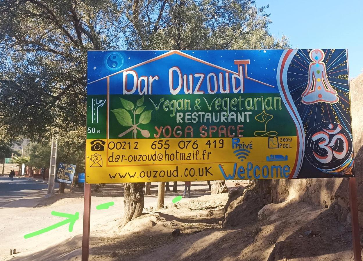 Dar Ouzoud Vegan Hotel Kültér fotó